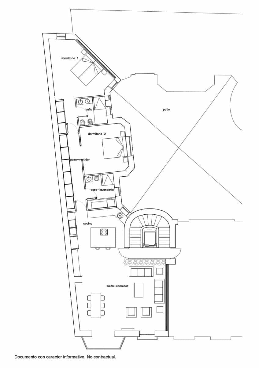 2 camera da letto Appartamento da affittare in Alicante citta - 1.600 € (Rif: 9419671)