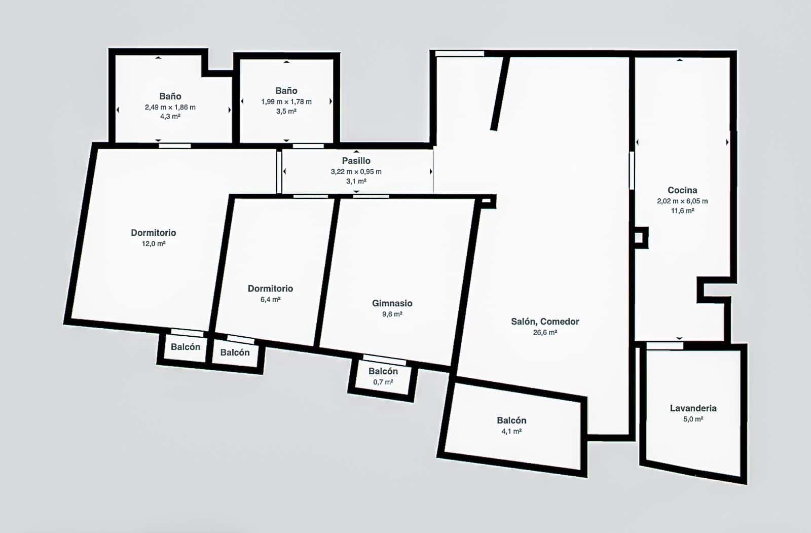 Apartamento de 3 habitaciones en Campos en venta con garaje - 373.000 € (Ref: 10013407)