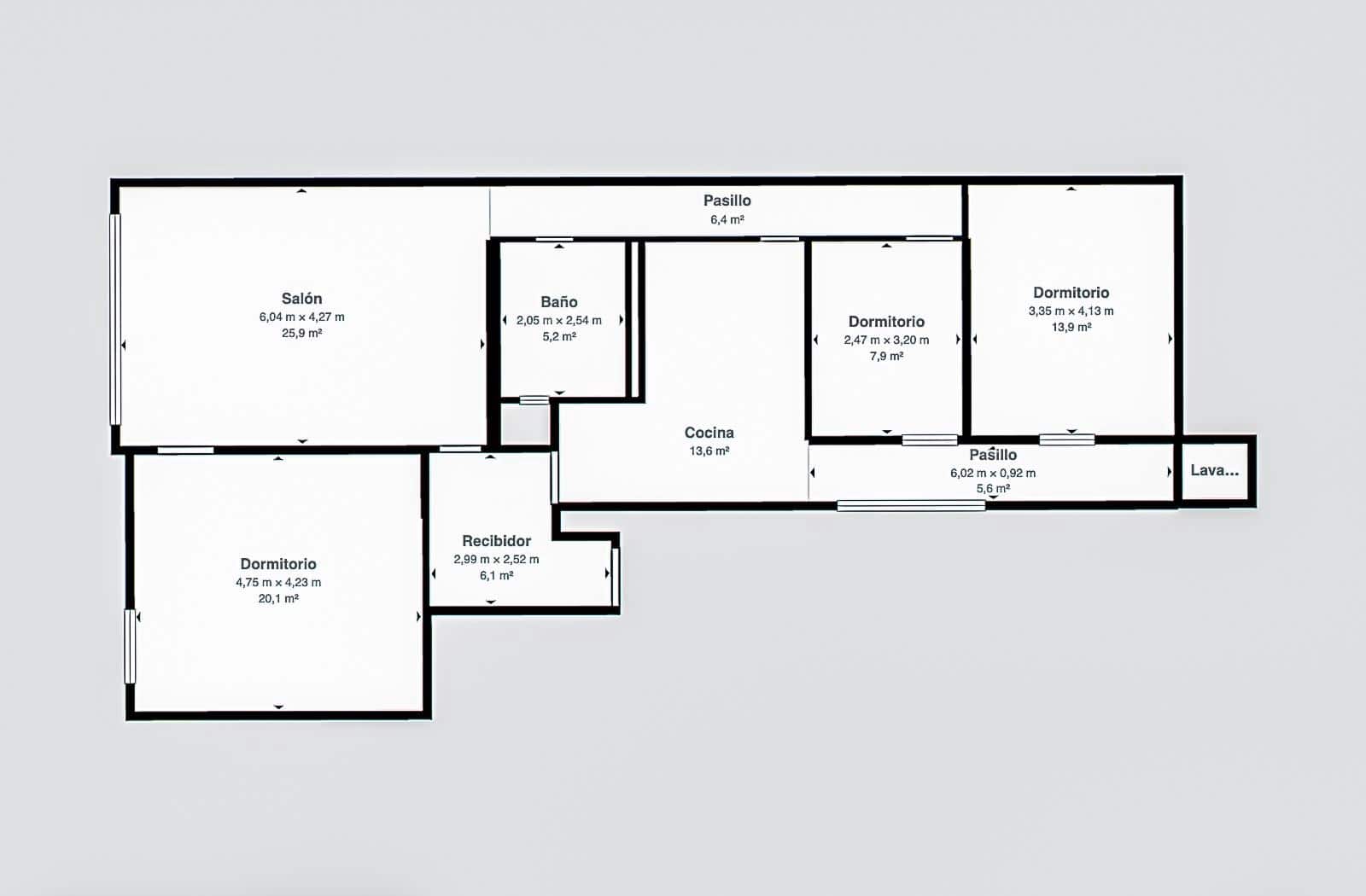 4 sypialnia Mieszkanie na sprzedaż w Inca - 279 000 € (Ref: 10043107)