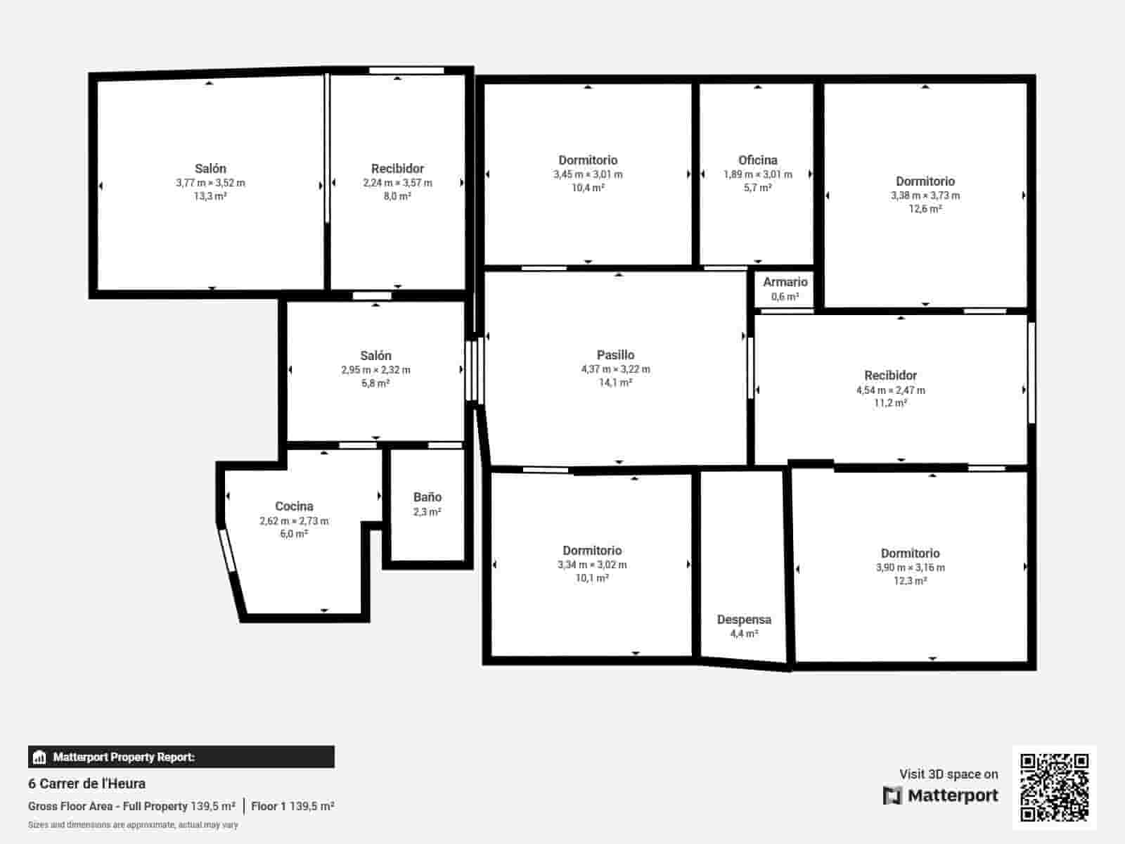 5 soveværelse Byhus til salg i Palma de Mallorca med garage - € 599.000 (Ref: 8950791)