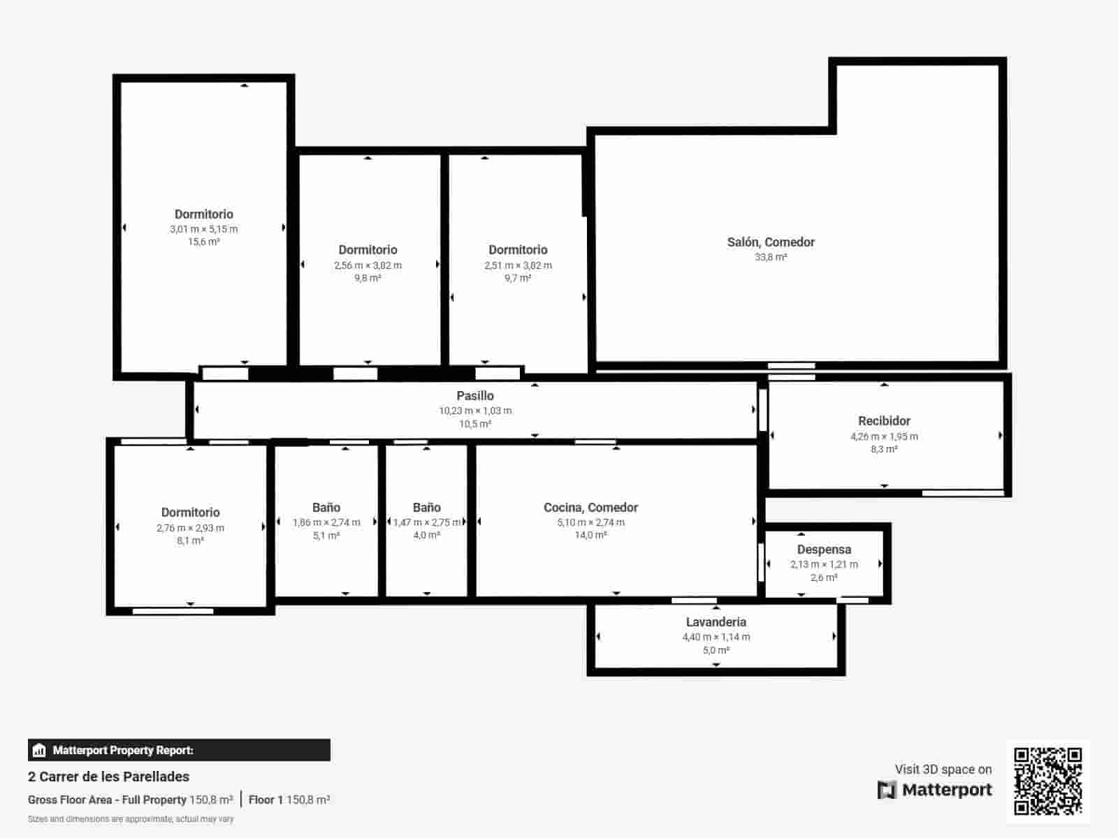 4 soveværelse Lejlighed til salg i Palma de Mallorca - € 749.900 (Ref: 8961641)