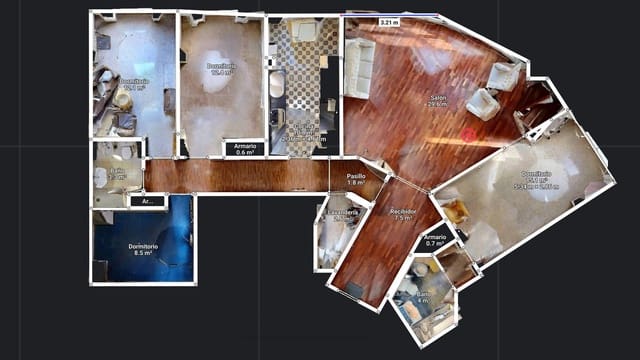 4 quarto Apartamento para venda em Foners, Palma de Mallorca com garagem - 945 000 € (Ref: 9181068)