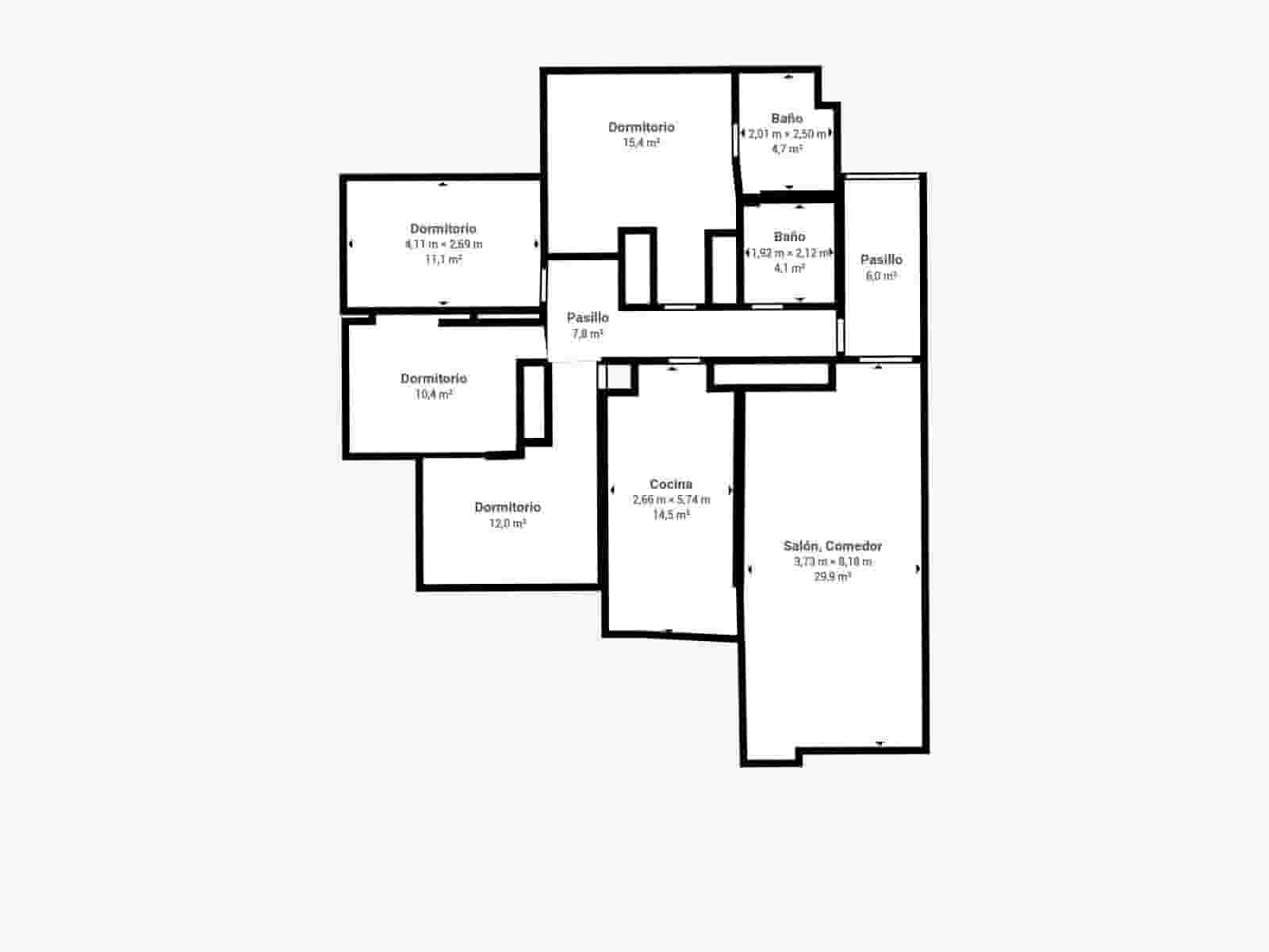 4 chambre Appartement à vendre à Palma de Mallorca avec piscine garage - 950 000 € (Ref: 9215090)