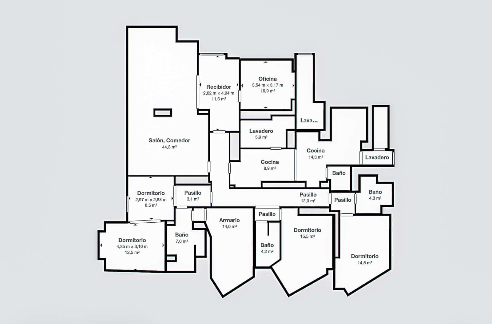 6 quarto Apartamento para venda em Palma de Mallorca com garagem - 1 999 000 € (Ref: 9285249)