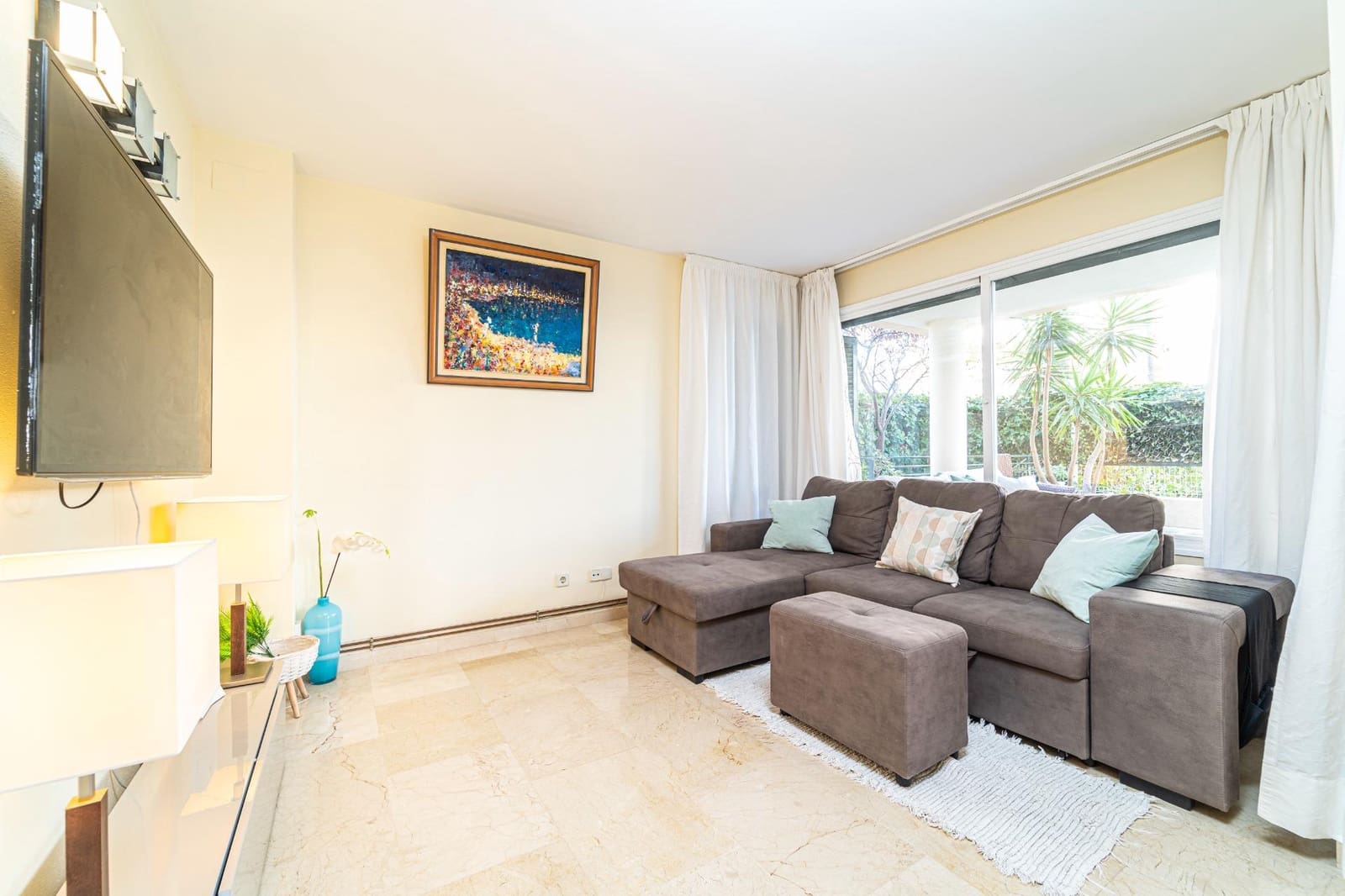 3 makuuhuone Ranta-asunto vuokrattavana paikassa Palma de Mallorca mukana uima-altaan - 2 750 € (Ref: 9294418)