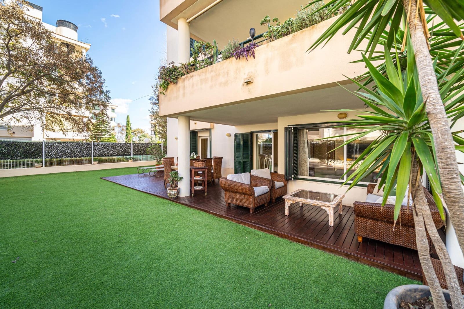 3 makuuhuone Ranta-asunto vuokrattavana paikassa Palma de Mallorca mukana uima-altaan - 2 750 € (Ref: 9294418)