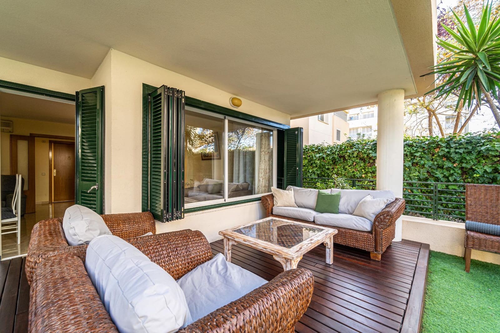 3 makuuhuone Ranta-asunto vuokrattavana paikassa Palma de Mallorca mukana uima-altaan - 2 750 € (Ref: 9294418)