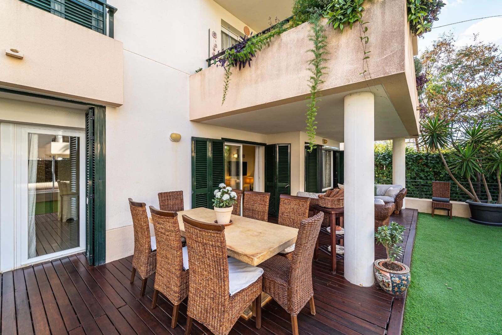 3 makuuhuone Ranta-asunto vuokrattavana paikassa Palma de Mallorca mukana uima-altaan - 2 750 € (Ref: 9294418)