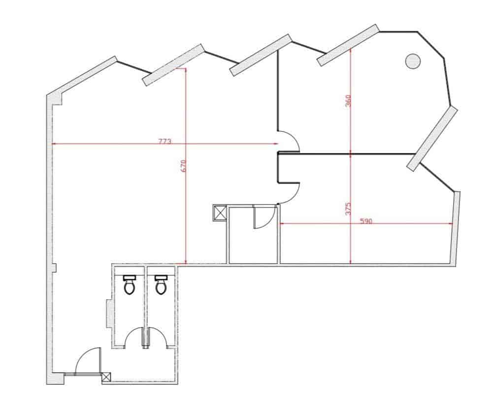 Escritório para arrendar em Palma de Mallorca - 1 600 € (Ref: 9296921)