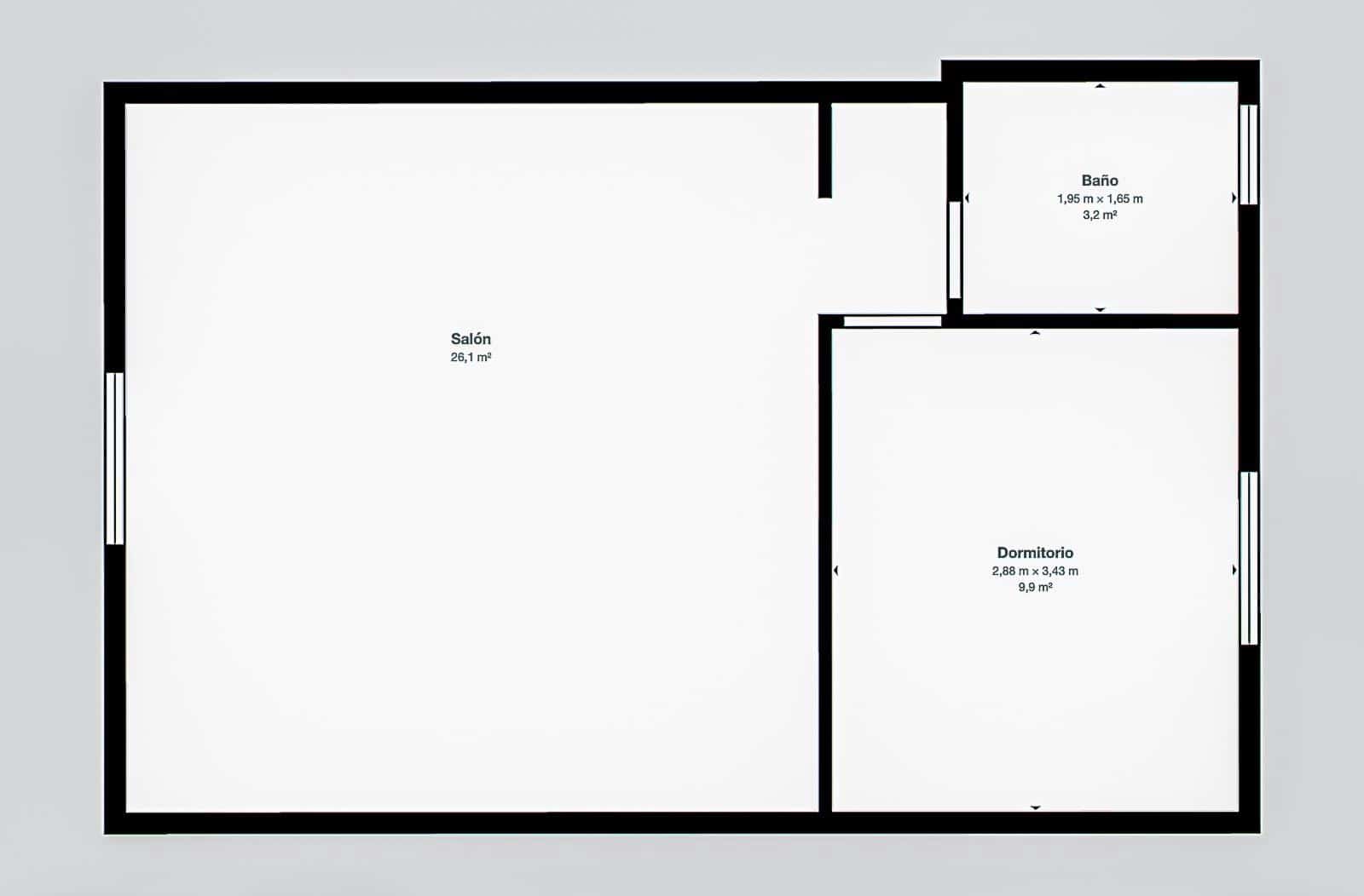 1 bedroom Commercial for sale in Cala Vinyes / Cala Vinyas / Cala Vinas - € 179,000 (Ref: 9437149)