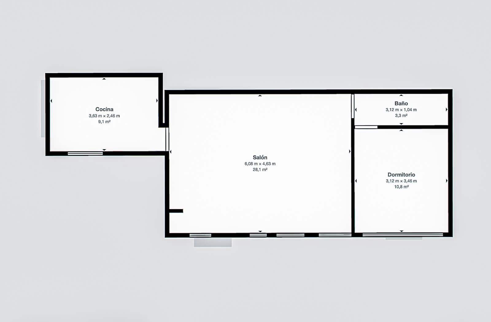 3 soveværelse Semi-Rækkehus til salg i Sa Cabaneta / La Cabaneta med garage - € 689.000 (Ref: 9441385)