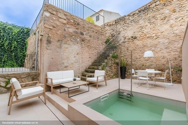 3 quarto Moradia em Banda para venda em Mancor de la Vall com piscina - 875 000 € (Ref: 9513453)