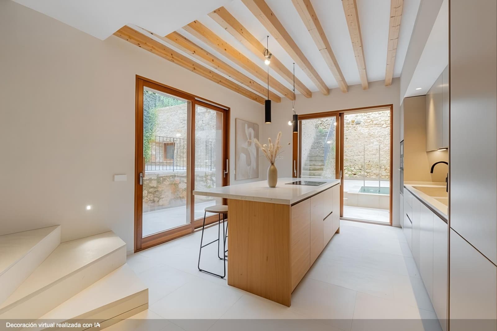 3 chambre Villa/Maison Mitoyenne à vendre à Mancor de la Vall avec piscine - 875 000 € (Ref: 9513453)