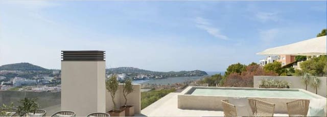 4 slaapkamer Penthouse te koop in Santa Ponsa, Calvià met garage - € 2.820.000 (Ref: 9555918)