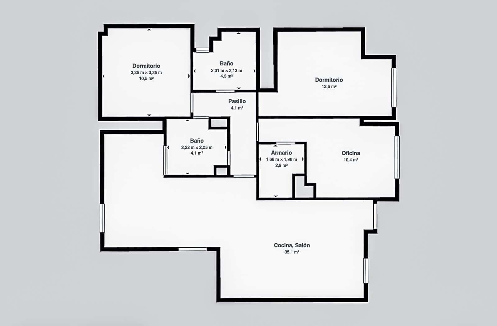 3 sypialnia Apartament na sprzedaż w Palma de Mallorca - 449 900 € (Ref: 9571225)