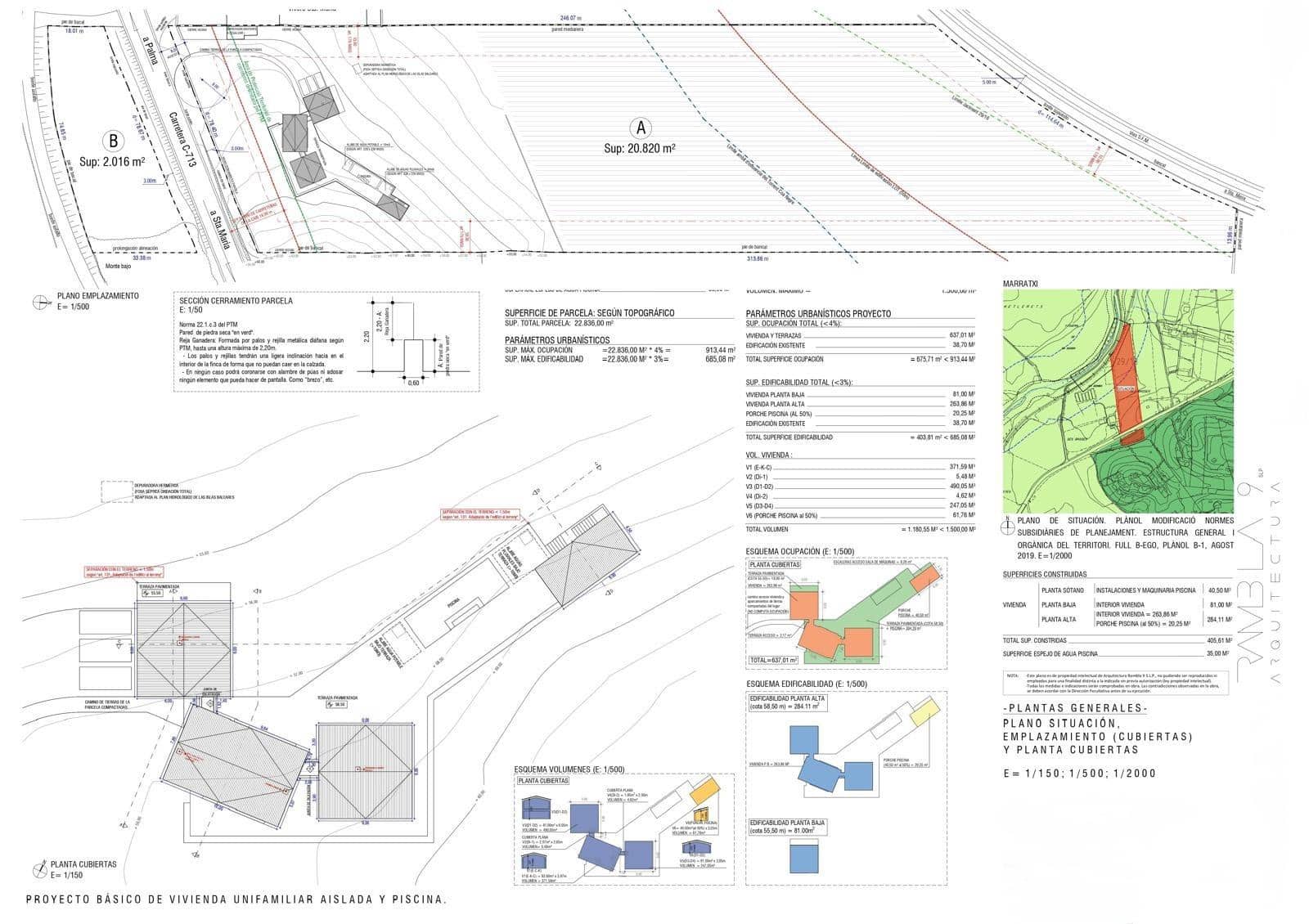 Rakentamaton maa myytävänä paikassa Marratxinet (Marratxi) - 429 900 € (Ref: 9571226)
