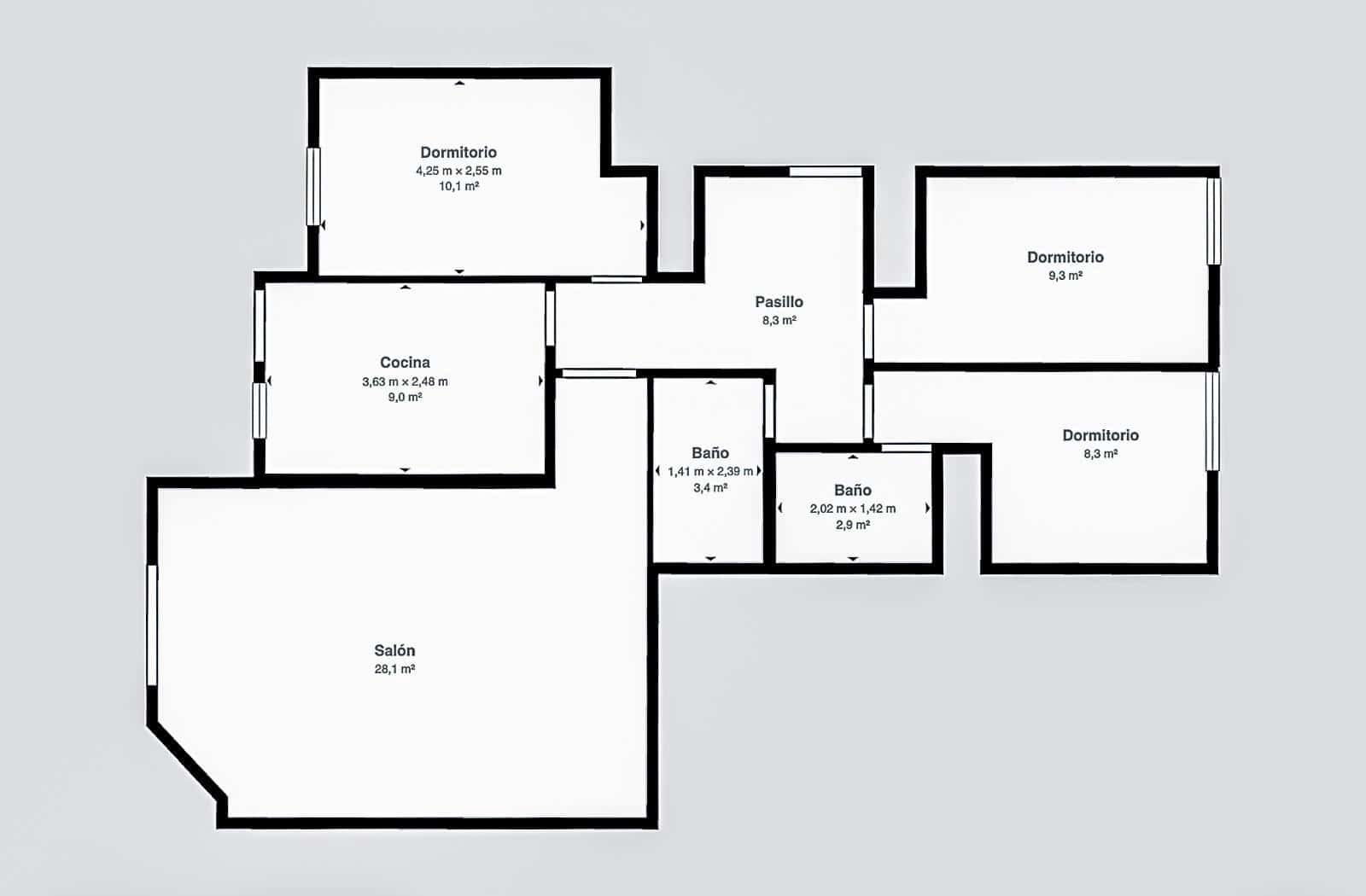 3 sypialnia Apartament na sprzedaż w Esporles - 499 000 € (Ref: 9574666)