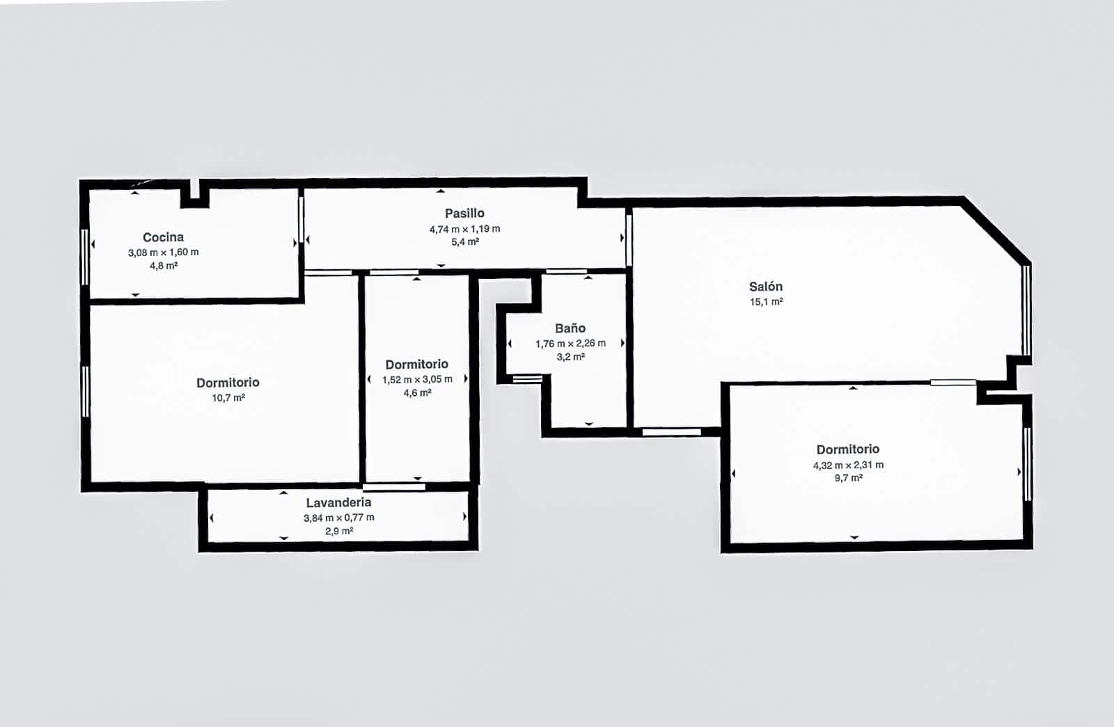 3 sypialnia Apartament na sprzedaż w Palma de Mallorca - 299 900 € (Ref: 9582998)