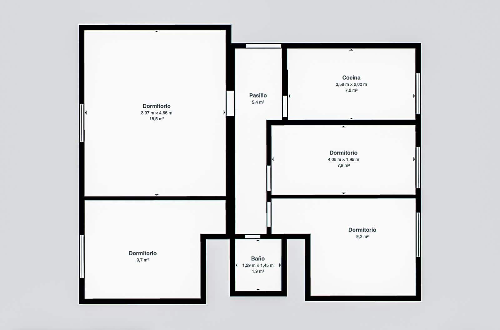 3 bedroom Apartment for sale in Palma de Mallorca - € 259,000 (Ref: 9686487)
