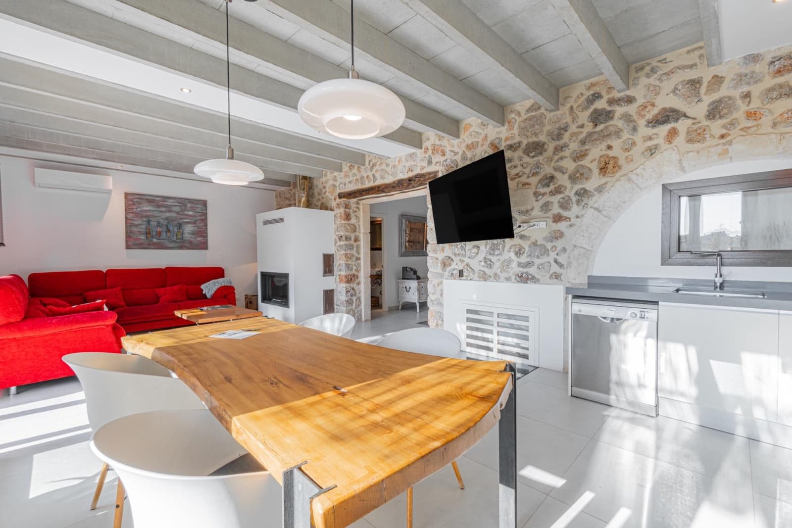 3 quarto Casa em Banda para arrendar em Caimari com piscina garagem - 3 000 € (Ref: 9759024)