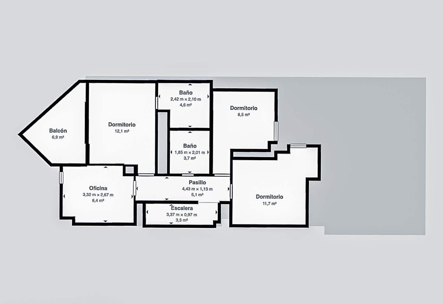 4 chambre Villa/Maison Mitoyenne à vendre à Palma de Mallorca avec garage - 1 075 000 € (Ref: 9783260)