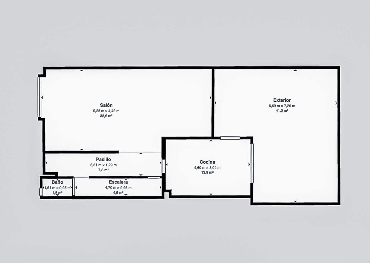 4 chambre Villa/Maison Mitoyenne à vendre à Palma de Mallorca avec garage - 1 075 000 € (Ref: 9783260)