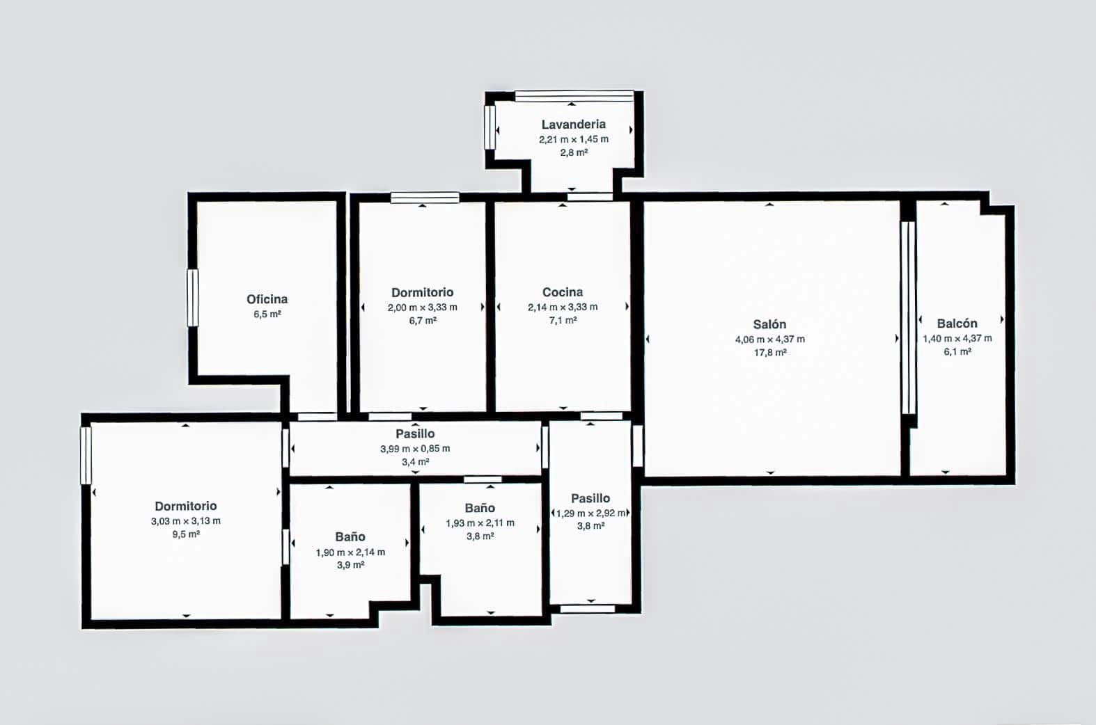 3 chambre Appartement à vendre à Palma de Mallorca avec piscine garage - 429 000 € (Ref: 9794666)