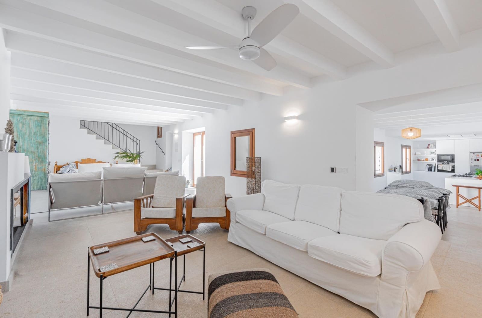 Maison de Ville de 3 chambres à louer à Biniamar avec piscine - 5 500 € (Ref: 9799303)