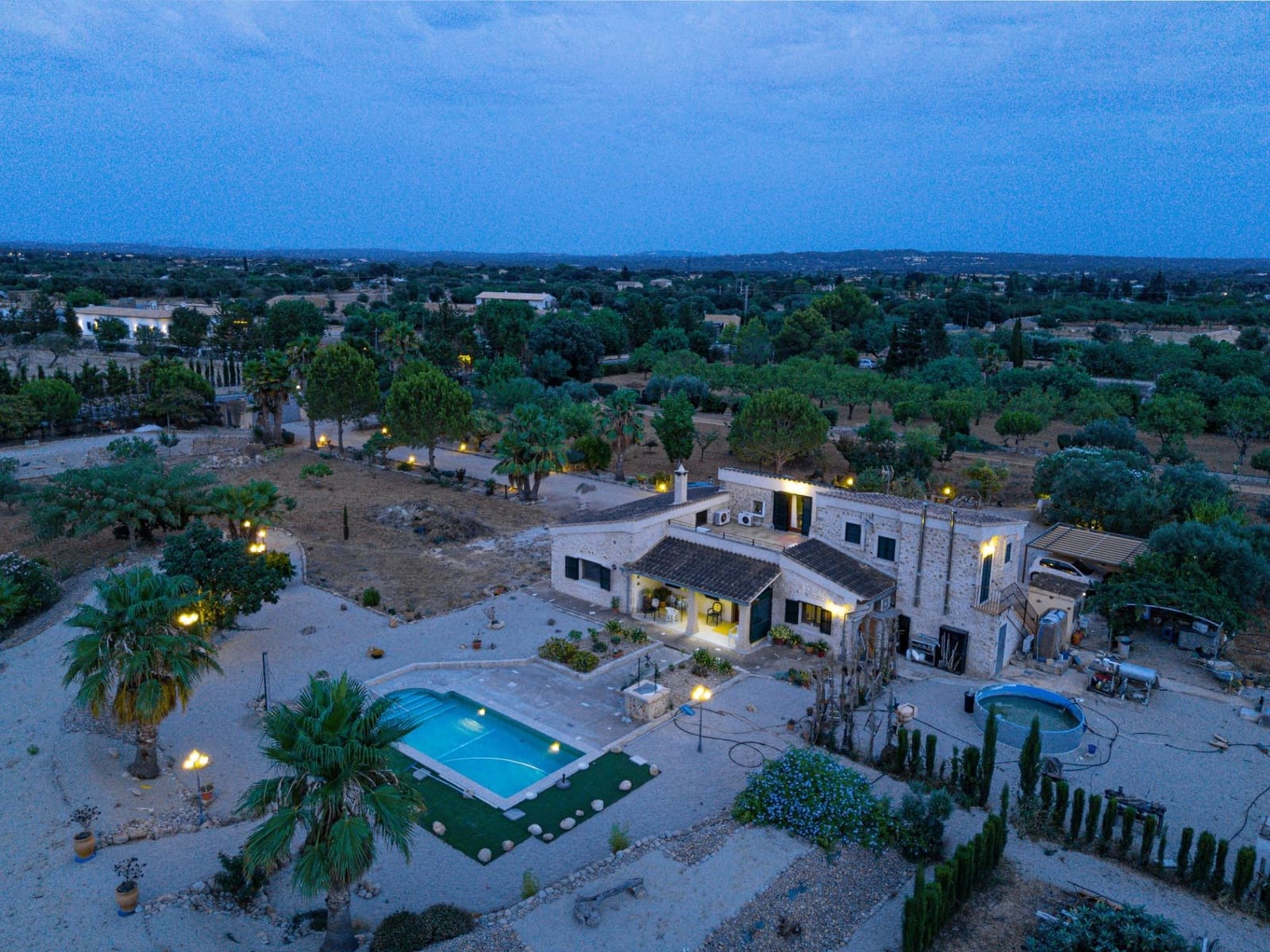 4 sovrum Finca/Hus på landet till salu i Inca med pool garage - 2 700 000 € (Ref: 9829201)
