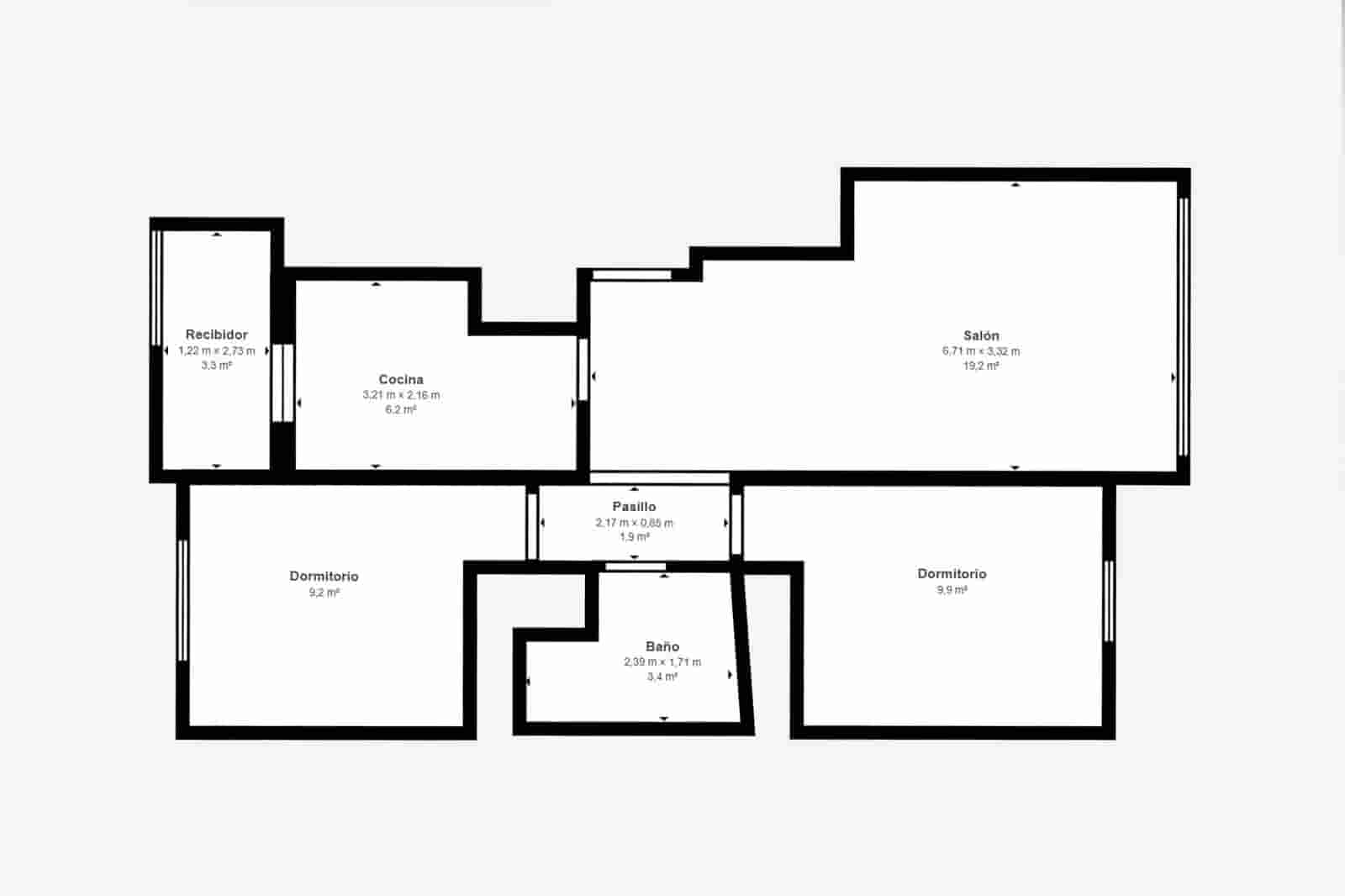 Ático de 2 habitaciones en Palma de Mallorca en venta con garaje - 349.000 € (Ref: 9867053)