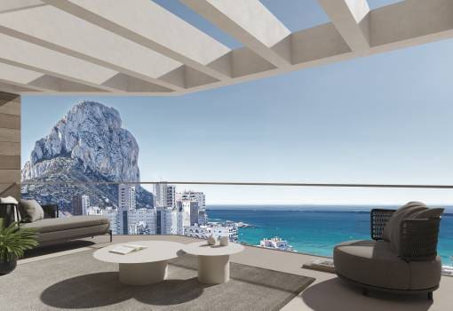 4 soverom Penthouse til salgs i Calpe / Calp med svømmebasseng garasje - € 955 000 (Ref: 10078809)