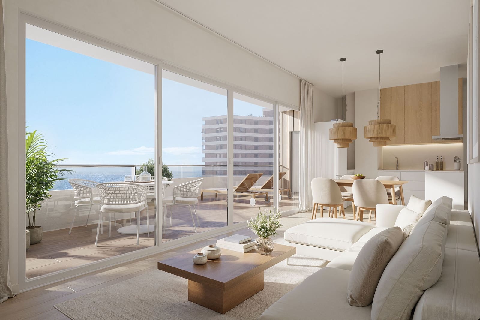 3 sypialnia Penthouse na sprzedaż w El Campello z basenem garażem - 615 000 € (Ref: 10111893)