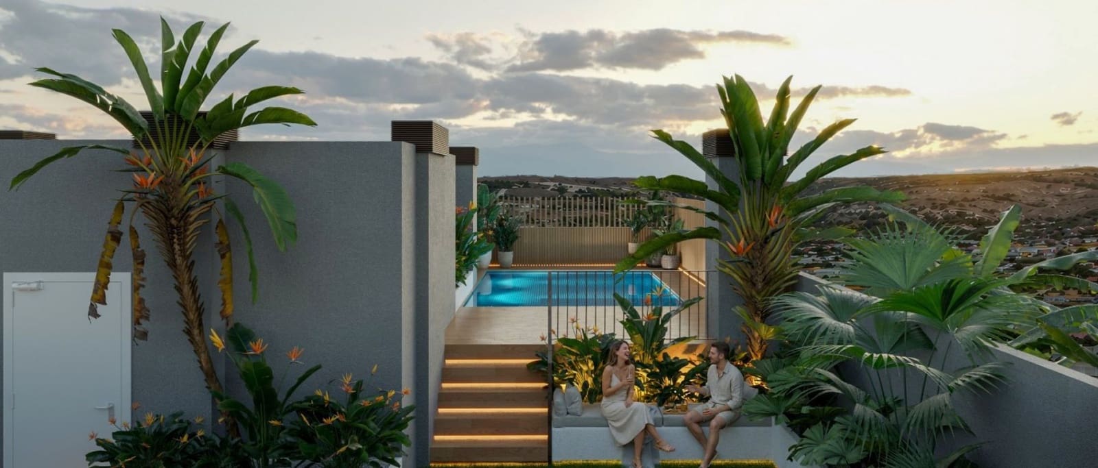 Apartamento de 2 habitaciones en Santa Pola en venta con piscina - 248.000 € (Ref: 10160014)