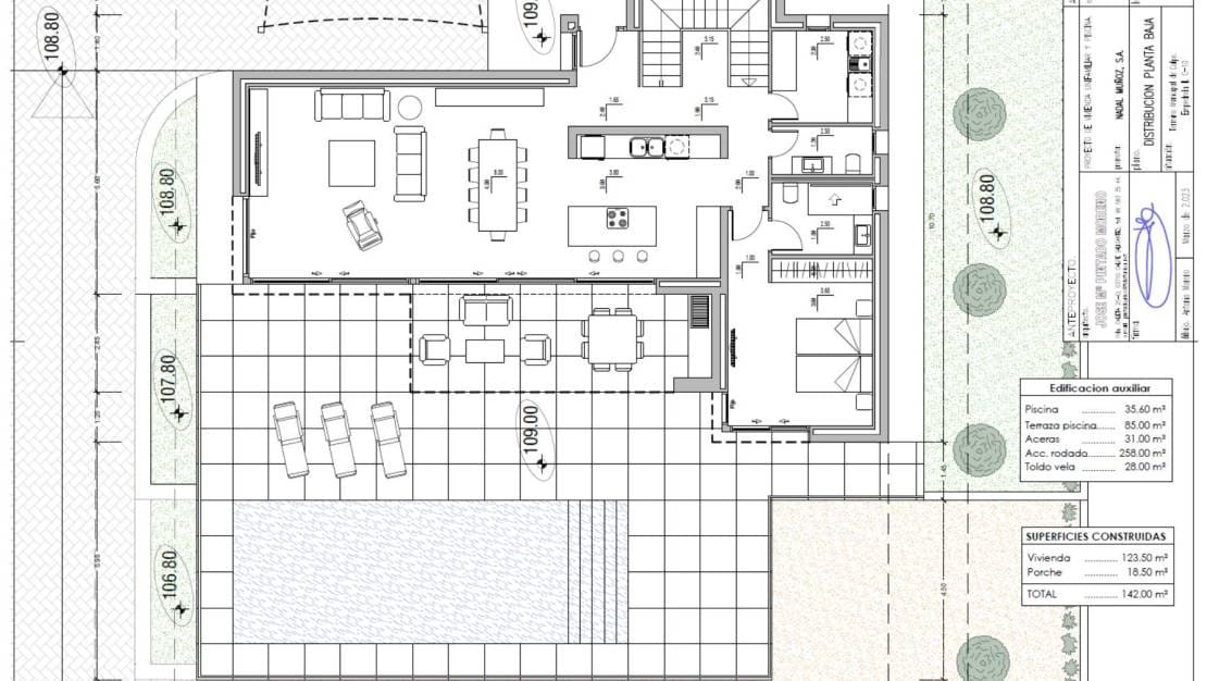 3 Zimmer Villa zu verkaufen in Calpe / Calp mit Pool Garage - 1.135.000 € (Ref: 9061160)