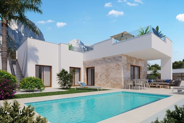 Chalet de 3 habitaciones en Polop en venta con piscina garaje - 649.000 € (Ref: 9061164)