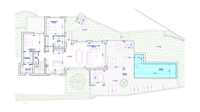 4 soverom Villa til salgs i Moraira, Teulada-Moraira med svømmebasseng garasje - € 1 950 000 (Ref: 9061169)