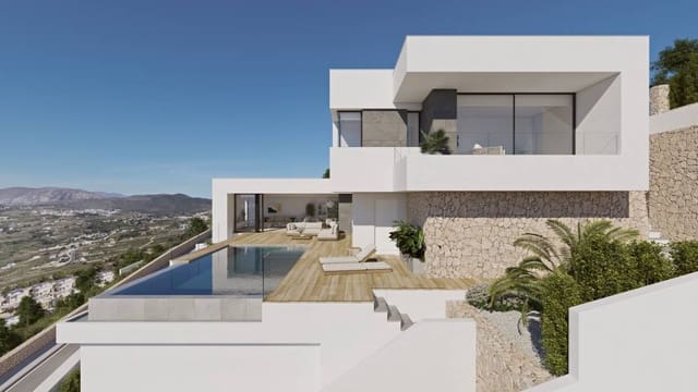 3 soverom Villa til salgs i Cumbre del Sol, Benitachell / Benitatxell med svømmebasseng garasje - € 2 155 975 (Ref: 9061186)