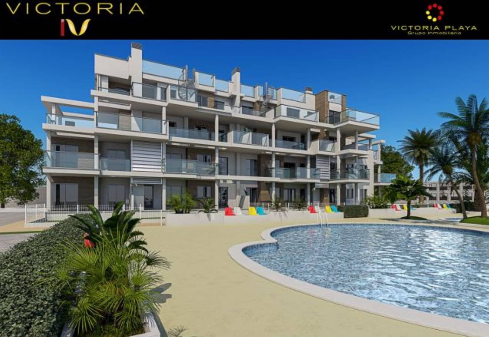 3 makuuhuone Kattohuoneisto myytävänä paikassa Denia mukana uima-altaan 
autotalli - 499 000 € (Ref: 9061204)