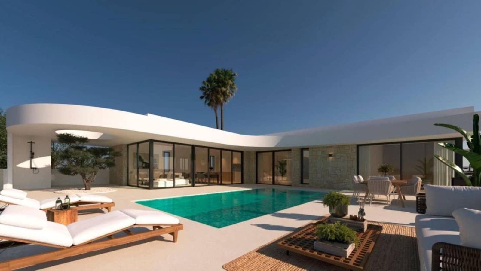 3 makuuhuone Huvila myytävänä paikassa Calpe / Calp mukana uima-altaan - 887 000 € (Ref: 9061210)