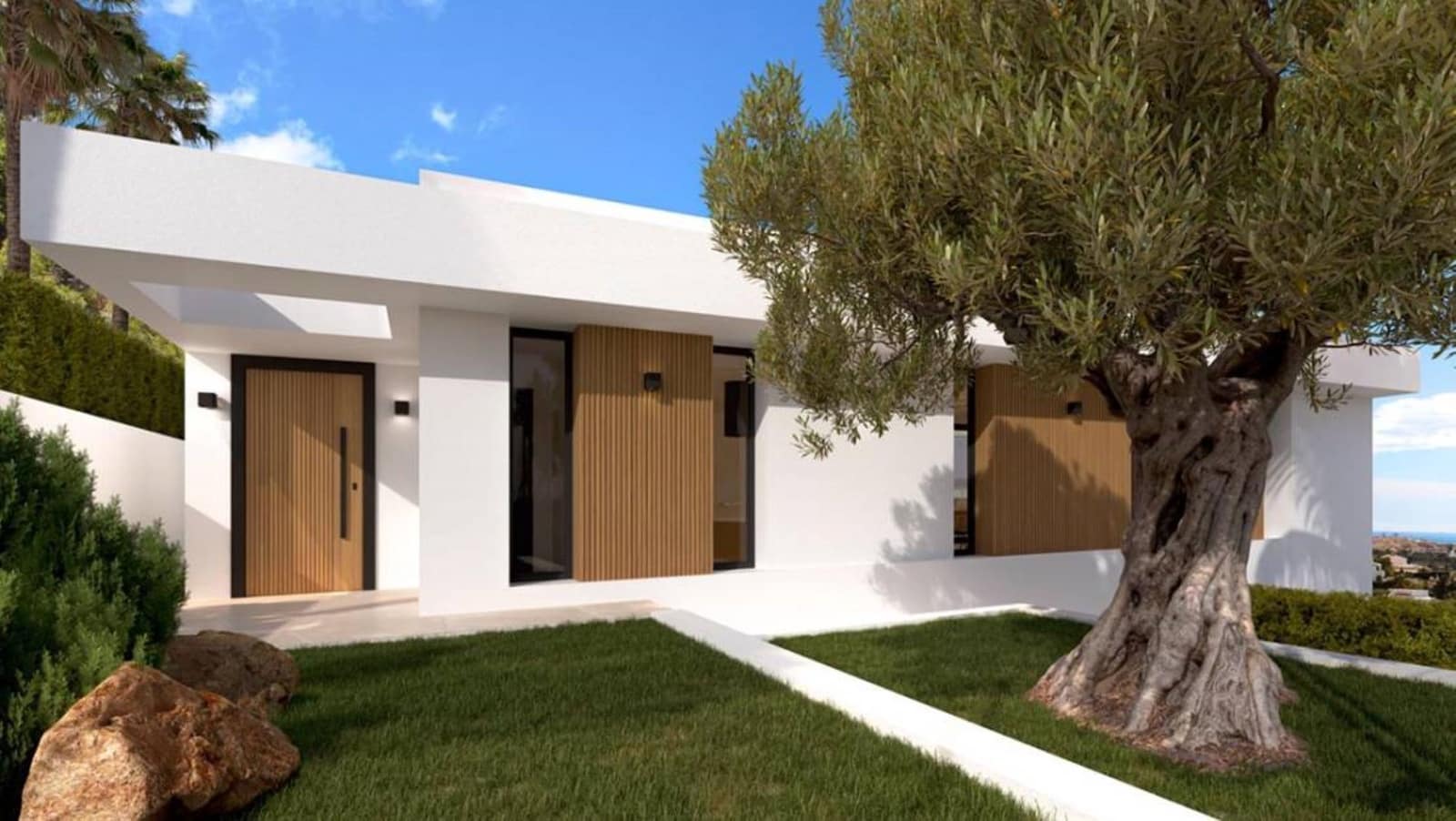 3 makuuhuone Huvila myytävänä paikassa Calpe / Calp mukana uima-altaan - 887 000 € (Ref: 9061210)