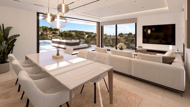 3 makuuhuone Huvila myytävänä paikassa Calpe / Calp mukana uima-altaan - 887 000 € (Ref: 9061210)
