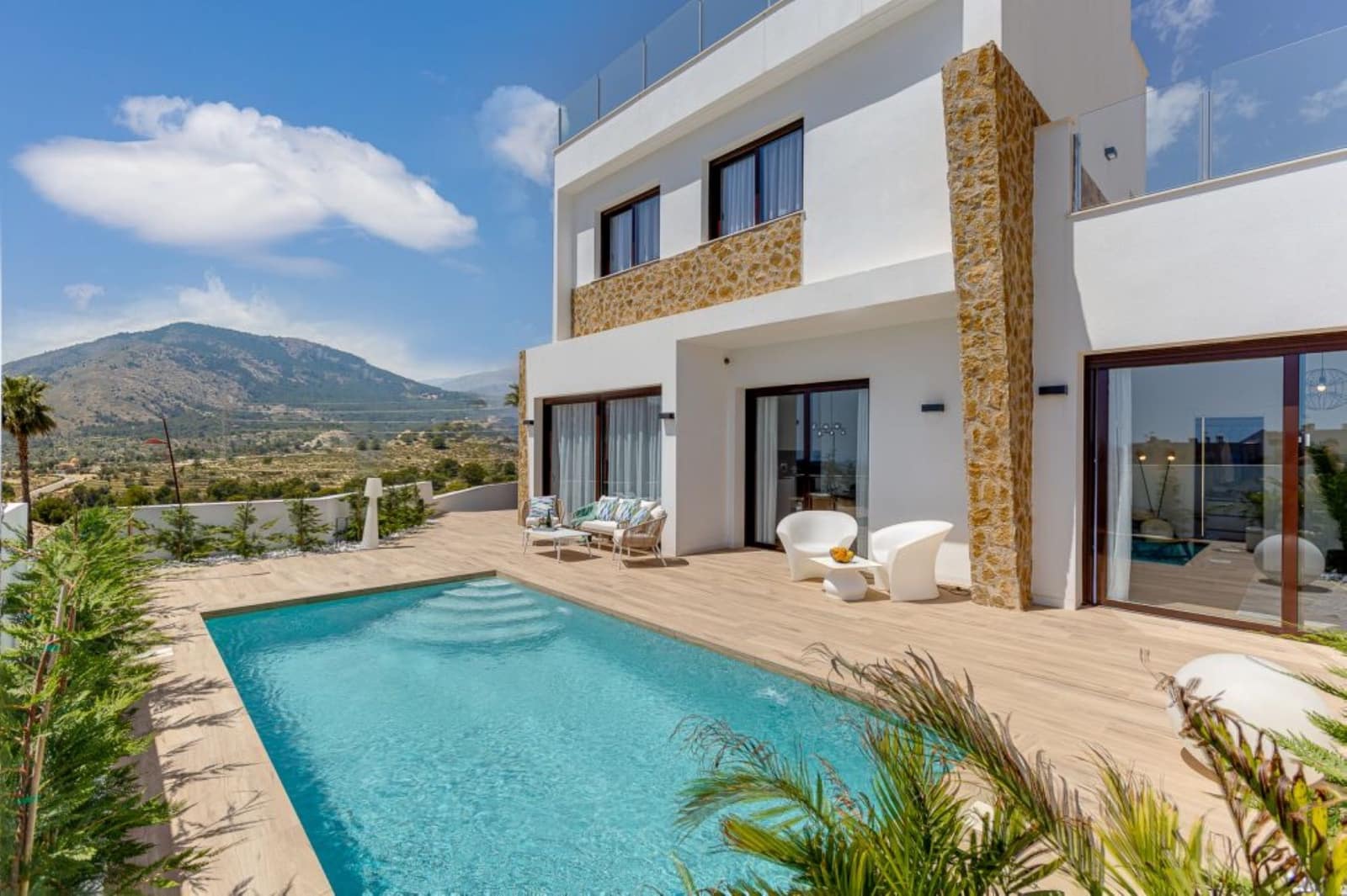 3 bedroom Villa for sale in Finestrat with pool garage - € 650,000 (Ref: 9061214)