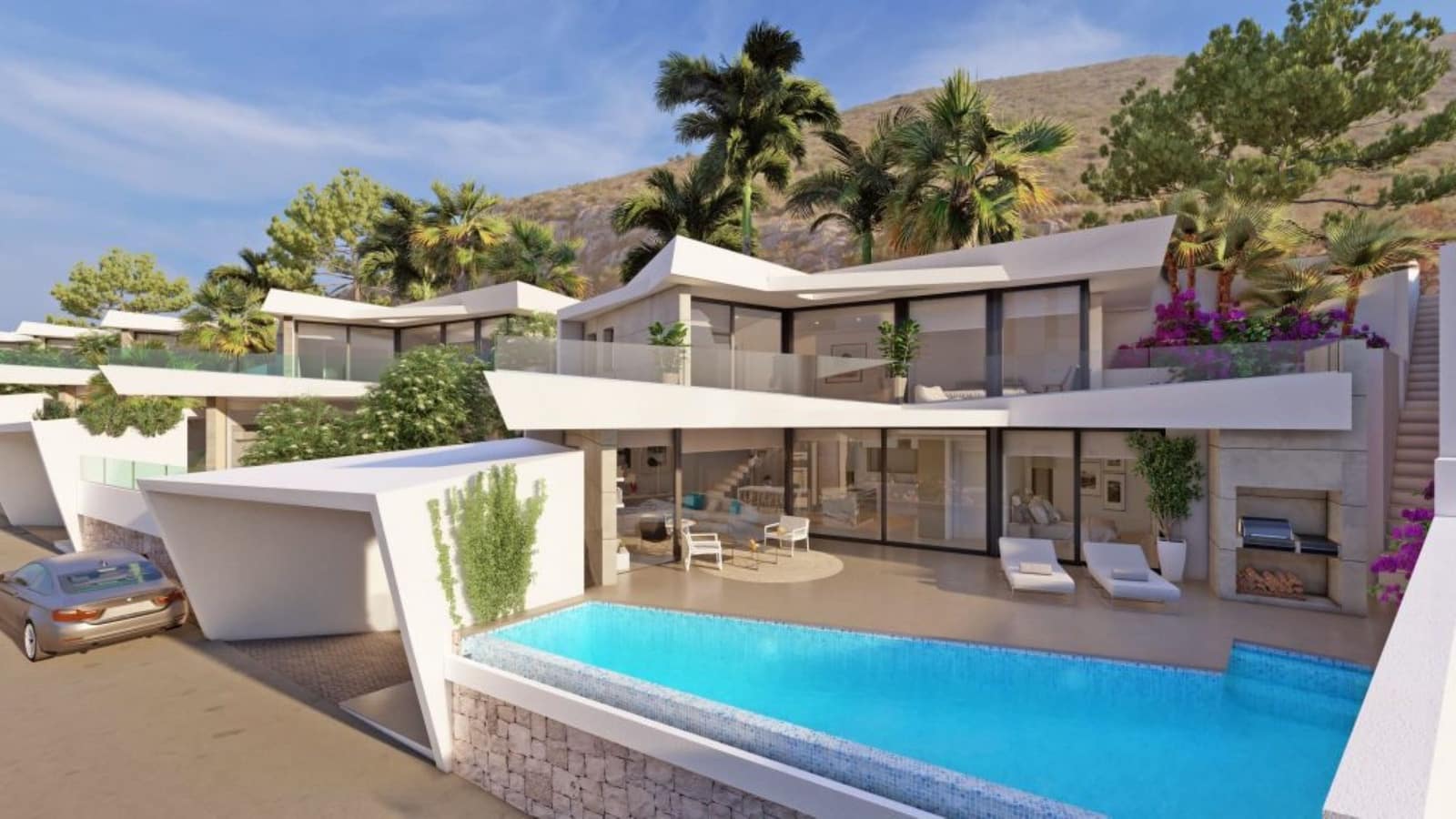 3 Zimmer Villa zu verkaufen in Teulada-Moraira mit Pool Garage - 885.000 € (Ref: 9061217)