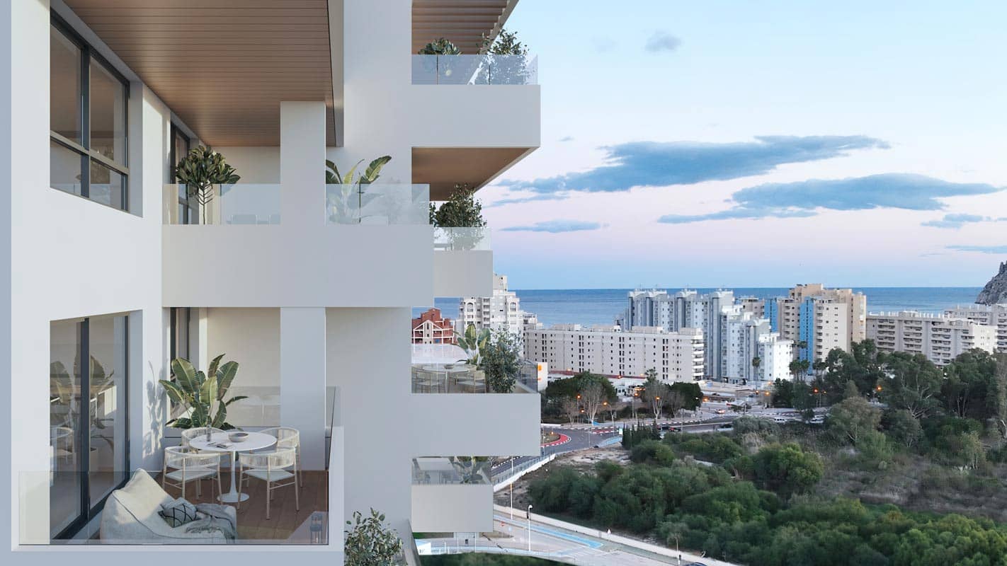 2 bedroom Apartment for sale in Finestrat with pool garage - € 369,900 (Ref: 9061228)