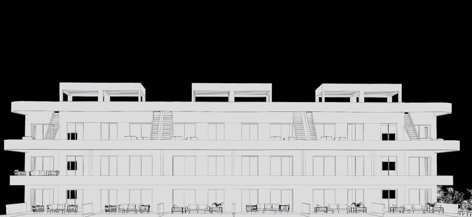 2 bedroom Apartment for sale in Finestrat with pool garage - € 369,900 (Ref: 9061228)