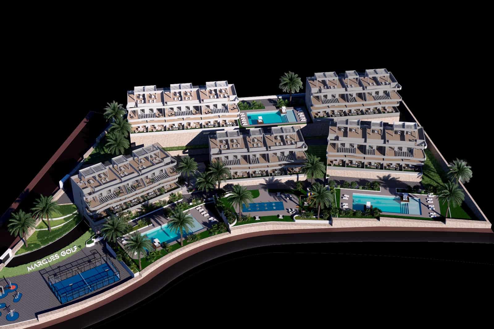 2 bedroom Apartment for sale in Finestrat with pool garage - € 369,900 (Ref: 9061228)