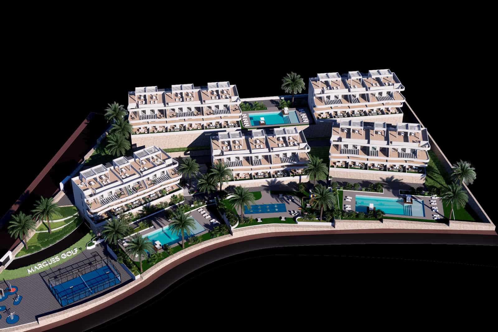 2 bedroom Apartment for sale in Finestrat with pool garage - € 369,900 (Ref: 9061228)