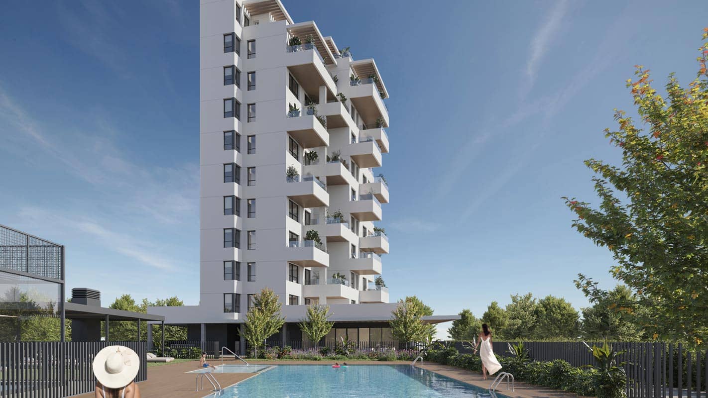 2 camera da letto Appartamento in vendita in Calpe / Calp con piscina garage - 373.000 € (Rif: 9061229)