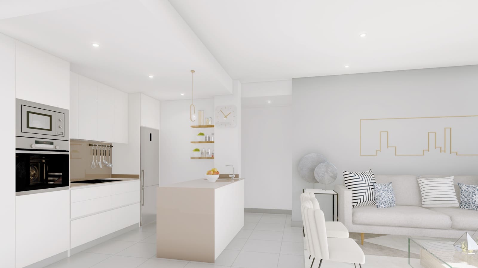 2 makuuhuone Huvila myytävänä paikassa Polop mukana uima-altaan 
autotalli - 355 000 € (Ref: 9061237)