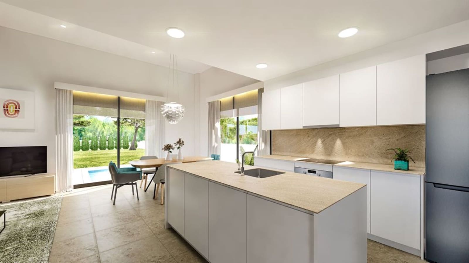 3 Zimmer Villa zu verkaufen in Finestrat mit Pool - 790.000 € (Ref: 9096218)